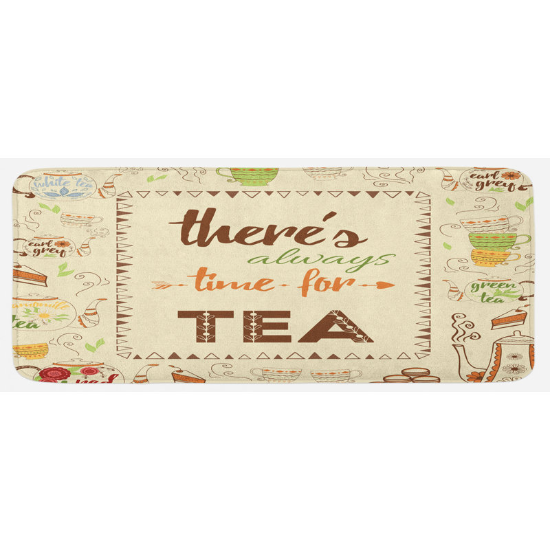Tapis de cuisine Tea