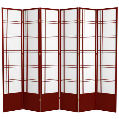 83.5" Double Cross Shoji Room Divider