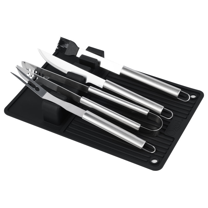 Ozeri BBQ and Grill Utensil Holder Mat