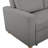 Serta Trinity 66.1" Full Size Convertible Loveseat, Dream Coil Comfort, Easy Assembly-88874647
