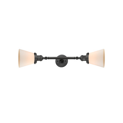 Cone 2 Light Tiltable Bath Vanity Light