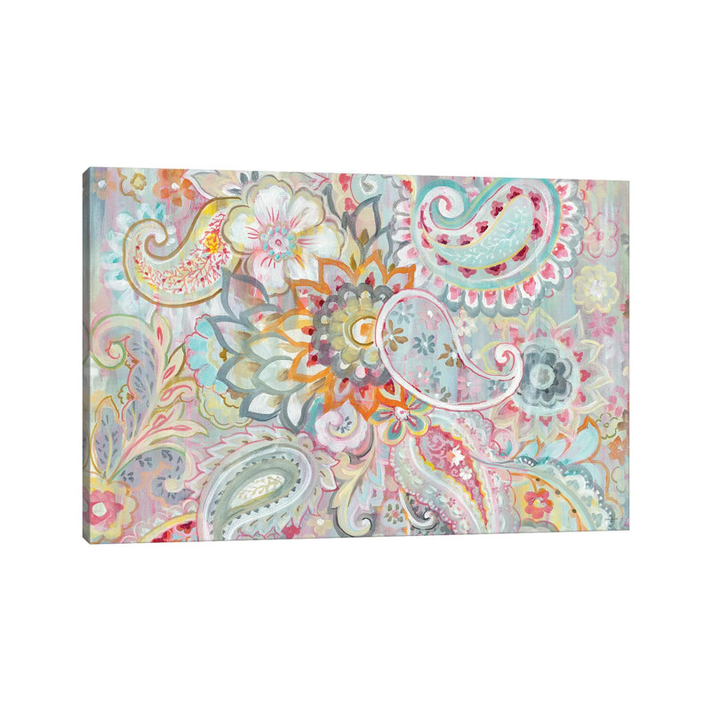 Boho Japonais by Danhui Nai - Wrapped Canvas Print, 152.5 cm H x 101.5 cm W