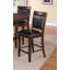 Mobilier en bois de style campagnard avec tabouret de bar à hauteur de comptoir 2 pièces