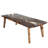 Walnut Round Solid Wood Base Dining Table