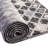 Abstract Area Rug in Charcoal Gray-Light Blue-71272556