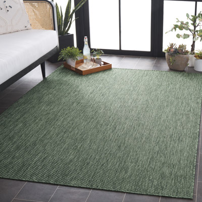 Tapis intérieur / extérieur vert Brihana 260
