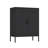 Naomi 32" Metal Accent Cabinet In Black-95726352
