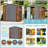 8*8FT Iron-Wood Combination Tool Shed – A Perfect Blend Of Nature And Functionality-111042640