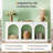 Stylish Arches Side Table,Entryway Table,Stable Console Table