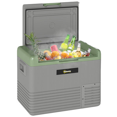 Brayden 40L Car Refrigerator Portable Compressor Fridge Light Green/Grey