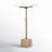 Yeni Genuine Marble Pedestal End Table-1420397990