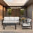 Dulcie 4-Person Seating Set With Sunbrella® Cushions-90979268