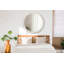 Huldar Glass Flat Wall Mirror
