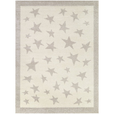 Paula Rectangle Geometric Machine Woven Rug