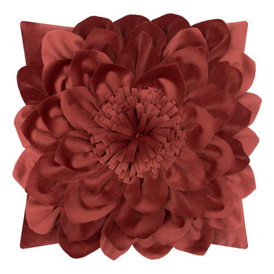 Appliqued Velvet Pillow Cover