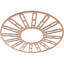 Médaillon de plafond en bois Hale-63412177-63412188
