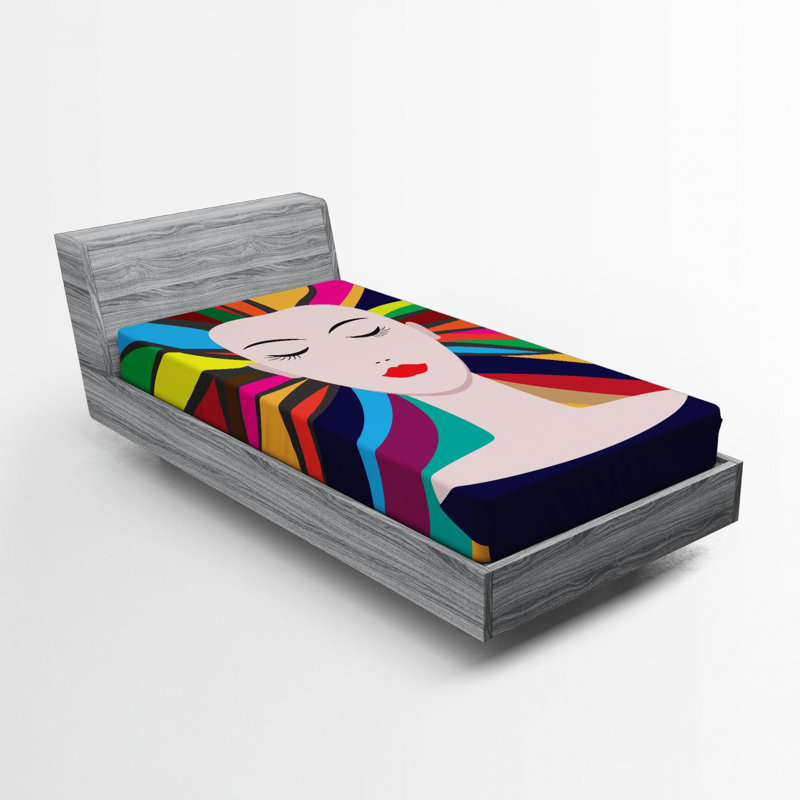 Microfiber Fitted Sheet, Twin Fitted Sheet