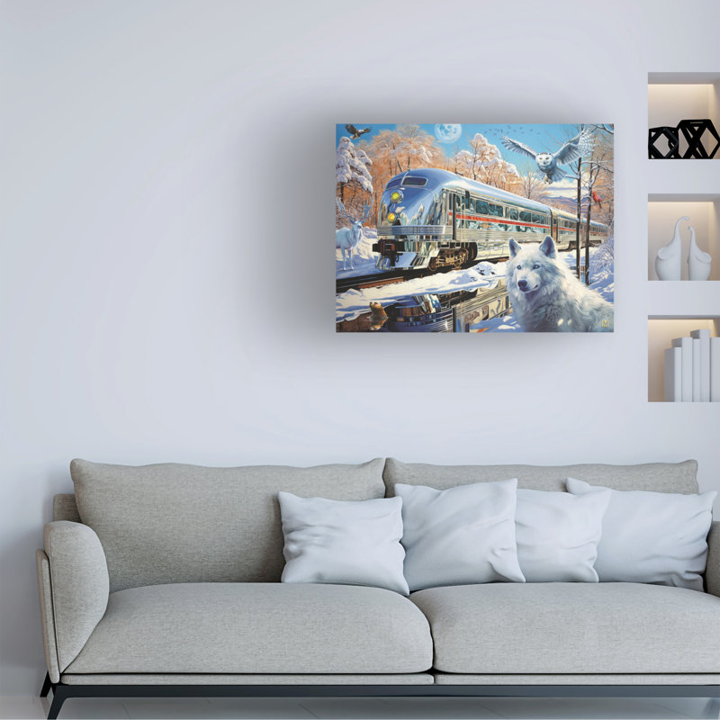 Art sur toile Michael David, H 35 po x l 47 po