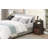 Wrought Studio™ 2 Drawer LED Nightstand, Night Stand With Fast Charging, 3 USB Ports And 2 Power Outlets, Bedside Table With Open Shelf, 29 Inch Nightstand With Lock For Bedroom, Espresso Color