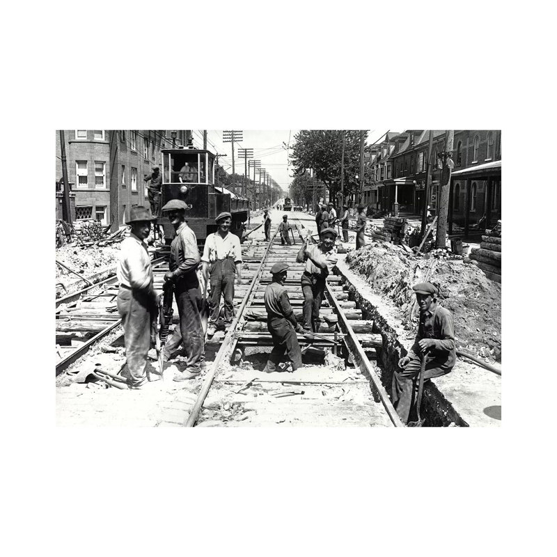 Dundas and Ossington 1 Piece Wrapped Canvas Wall Art, 101.6 cm H x 66.04 cm W x 3.175 cm D