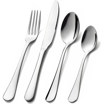 Wrought Studio™ Alyzza Stainless Steel Flatware Set - Service for 6