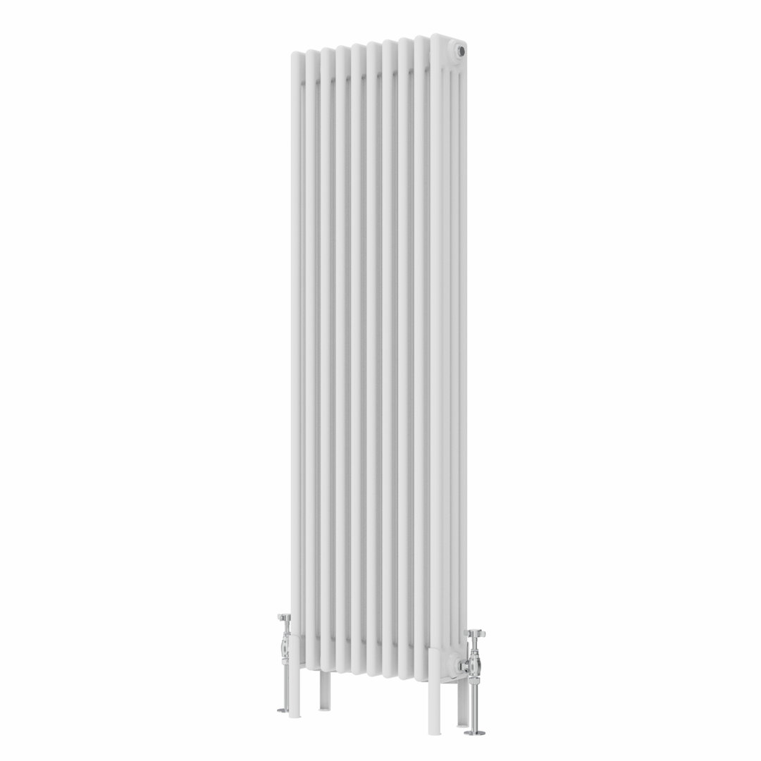 Adames Vertical Traditional 4 Column Radiator 1500x470mm