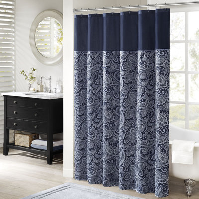Rideau de douche Jacquard