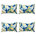 Marlow bleu à motif floral