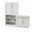 Armoire à chaussures polyvalente avec banc et compartiments réglables pour les vestibules-973780779