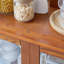 Armoire de garde-manger avec charnière et rangement rétro personnalisable