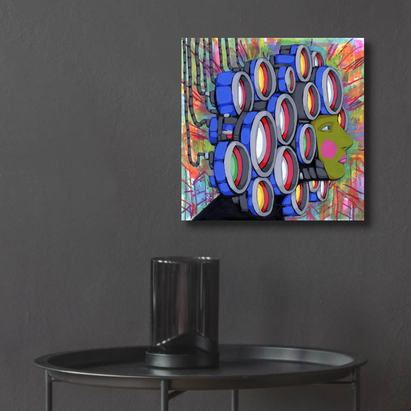 «Center Of Attention» par Ric Stultz, H 12 po x l 12 po x P 0,13 po