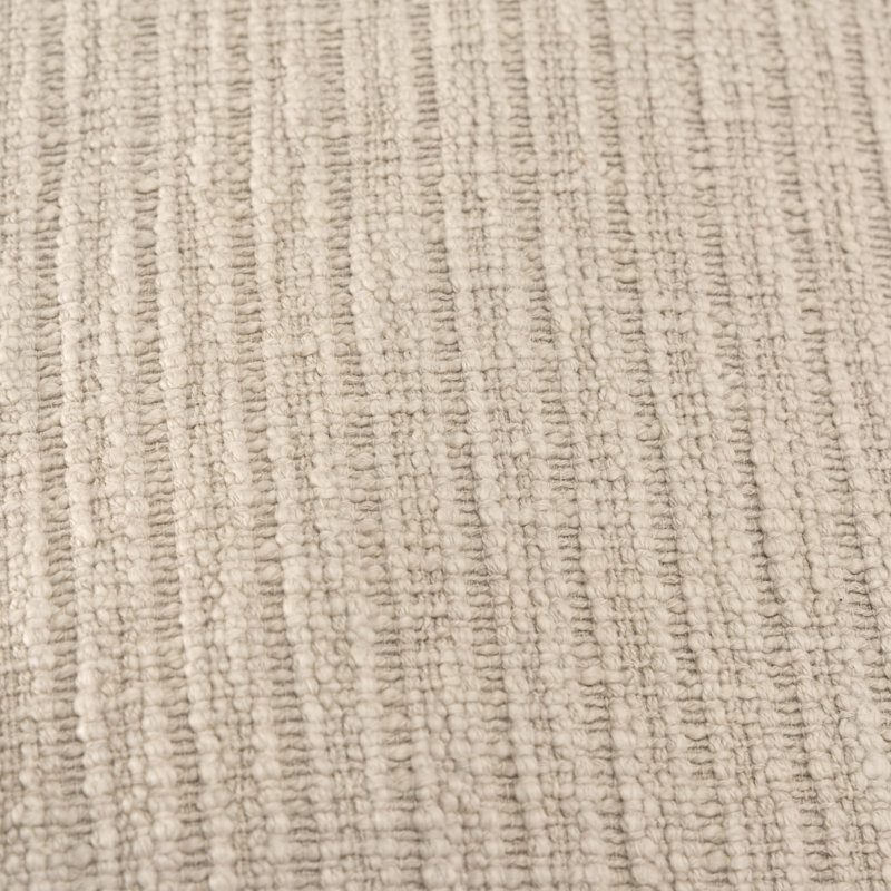  Charcoal Gray Square Throw Cushion, Natural