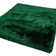 Plush Deep Pile Shaggy Emerald Rug