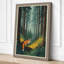 Fox in Ancient Forest Rustic - Wrapped Canvas-1521009885-1521009886