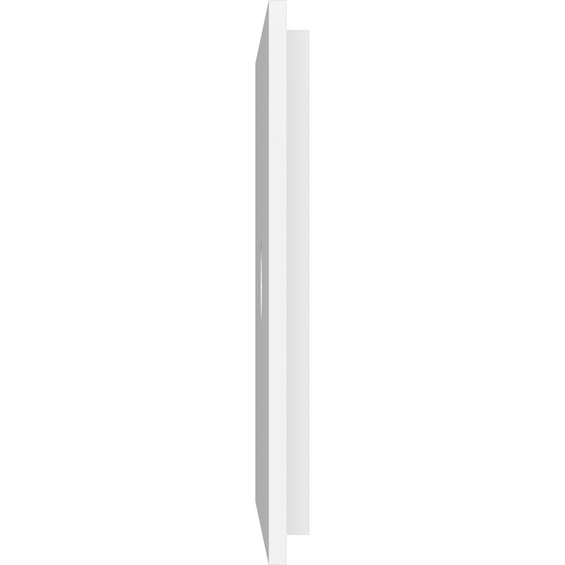 Médaillon de plafond rectangulaire rectangulaire en PVC de qualité architecturale, H 1 po x l 24 po x P 12 po