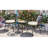Outdoor Leisure Set, 2 Rattan Single Chairs With A Glass Round Table, Suited For Patios, Balconies, And Courtyards-448283476-448283479