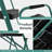 Stroupe 4 Step Folding Ladder 330lbs Portable Steel Anti-slip Step Stool W/tool Platform