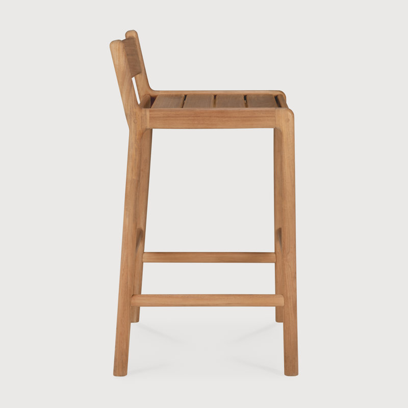 Jack outdoor bar stool - teak