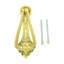 Ornamental Design Front Door Knocker Brass Finish Gate Knocker
