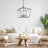 Hollymead 4 - Light Dimmable Lantern Geometric Chandelier