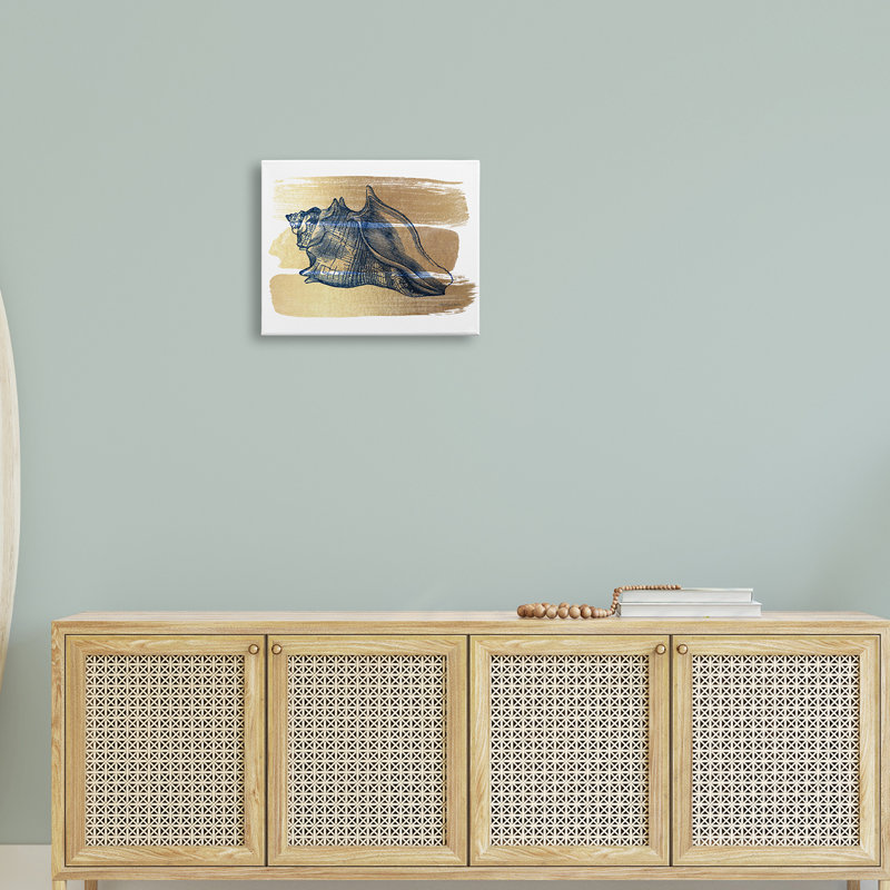 Enveloppe nautique bleu marine, Plaque murale, H 20 po x l 20 po x P 1,5 po