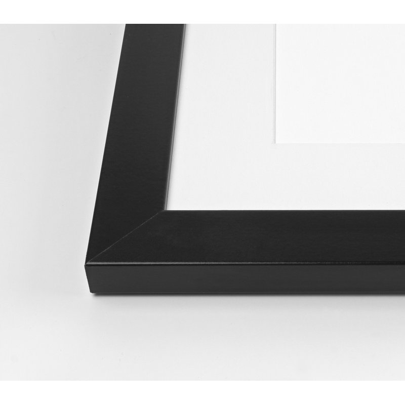 Oyee Sophie par PI Galerie - impression sur, Cadre noir, H 20" x l 20" x P 1"
