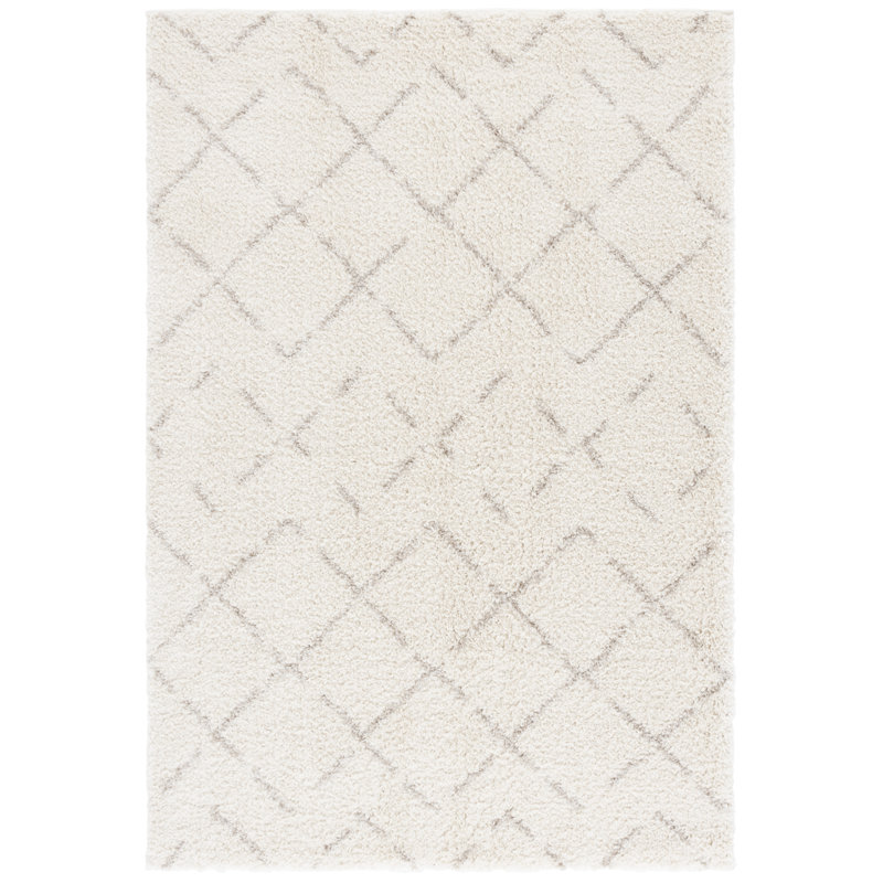 Tapis performance Angelka, Rectangle 3 pi 2 po x 5 pi, Beige/Ivory
