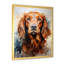 «Dog Irish Setter Impressions II», reproduction sur toile-1415623031-1415623039