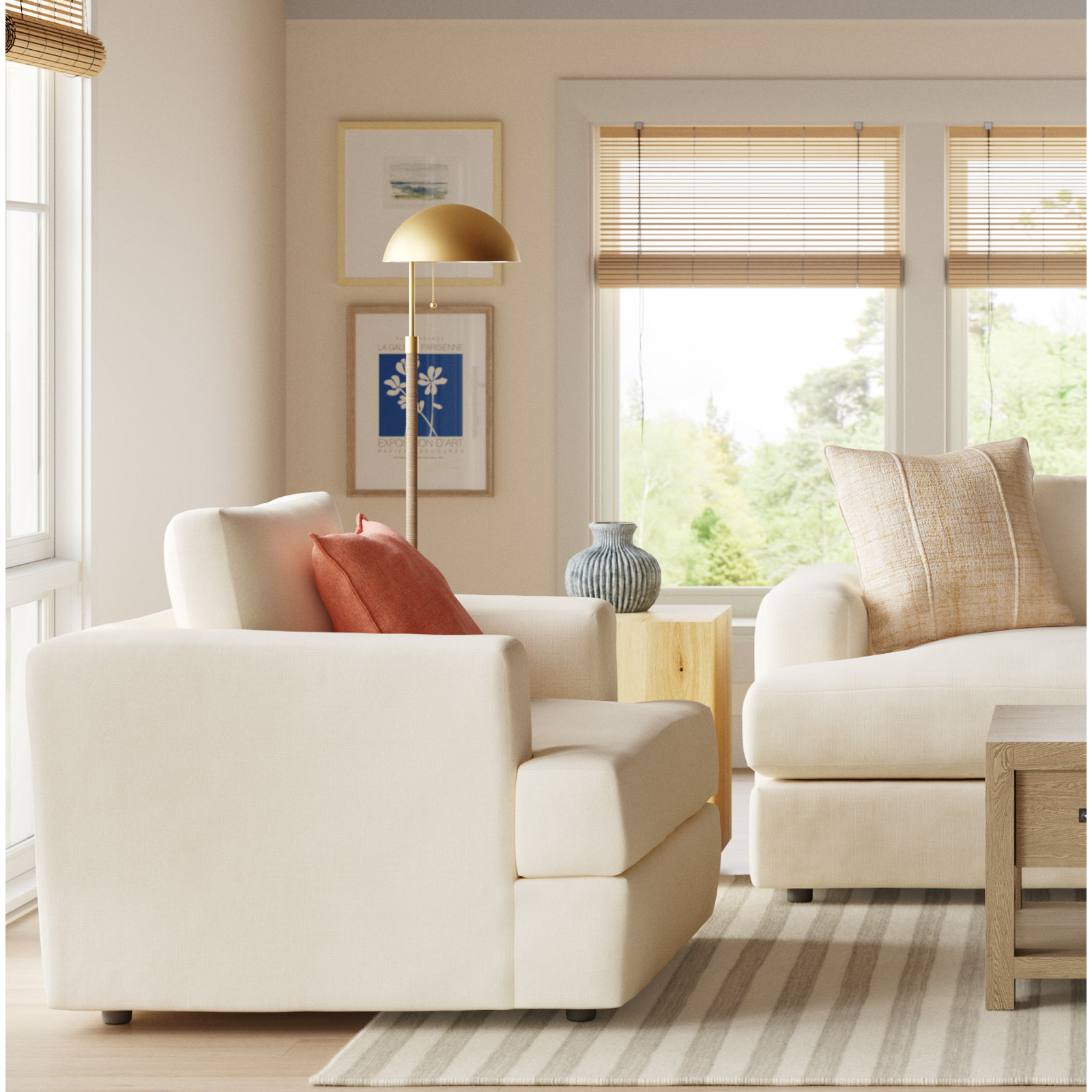 Jeffries 56'' Steel Floor Lamp