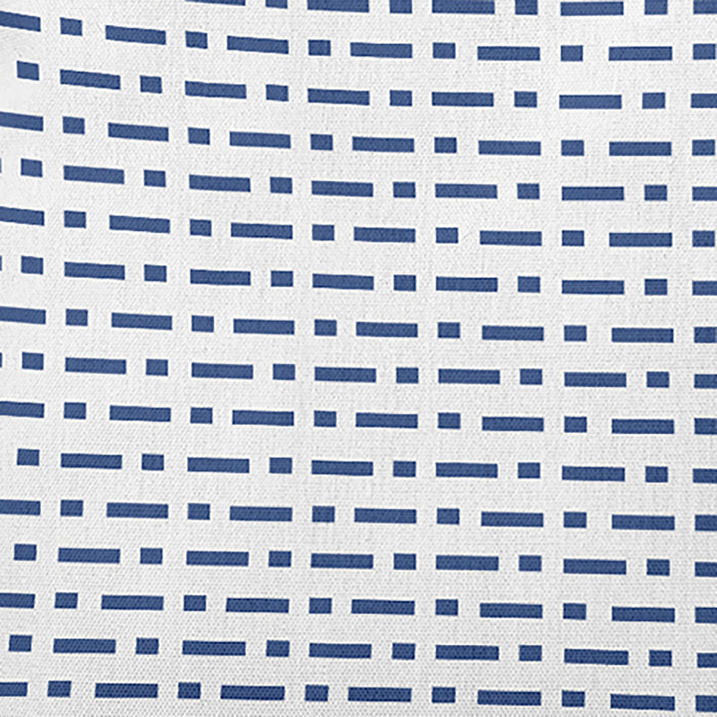 Coussin décoratif réversible Stripe A Balance, Bleu marine nautique rayé, H 18 po x l 18 po