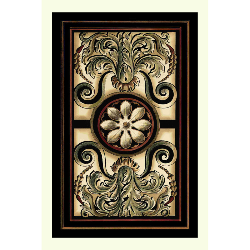 Panneau de motifs I, H 18 po x l 12 po