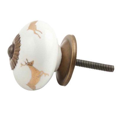 Oversized 1 3/4" Diameter Mushroom Knob
