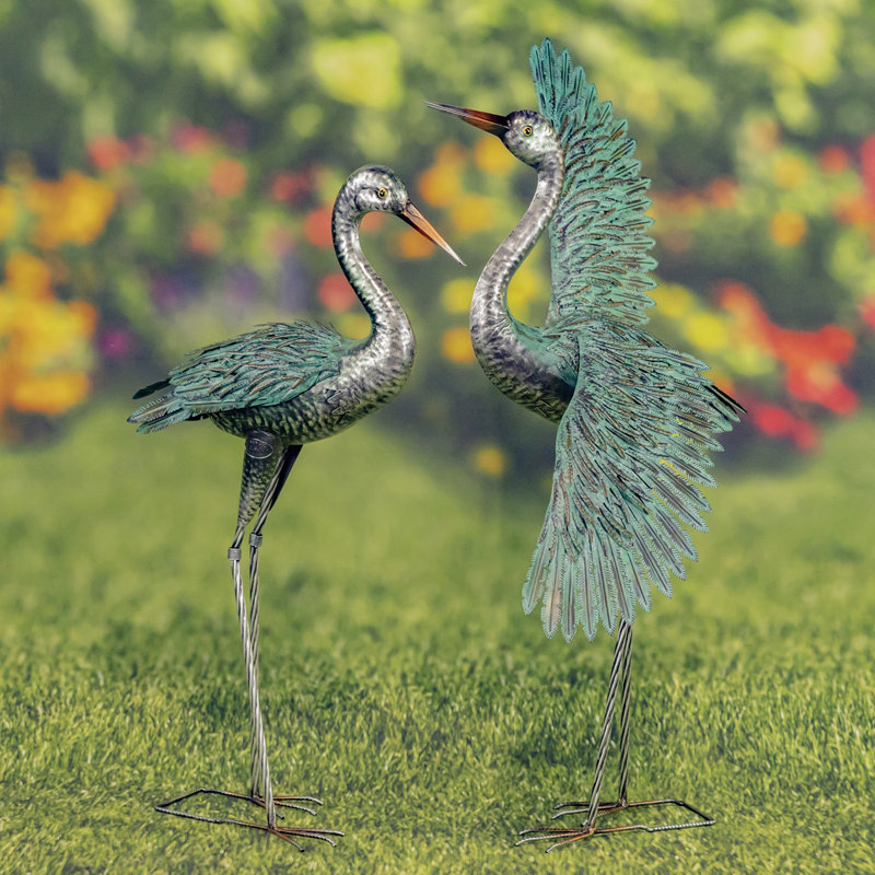 Ensemble de 2 figurines de jardin Bedonia