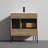 Gentofte 30'' Single Bathroom Vanity with Ceramic Top-869133773